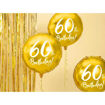 Picture of GOLD FOIL BALLOON 60TH BIRTHDAY 18 INCH